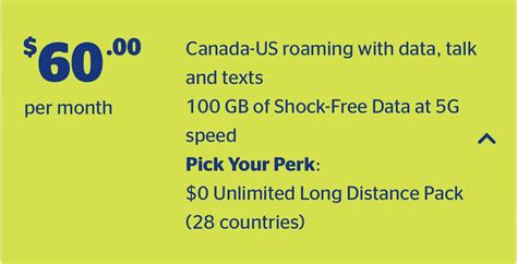 koodo canada-us roaming plan